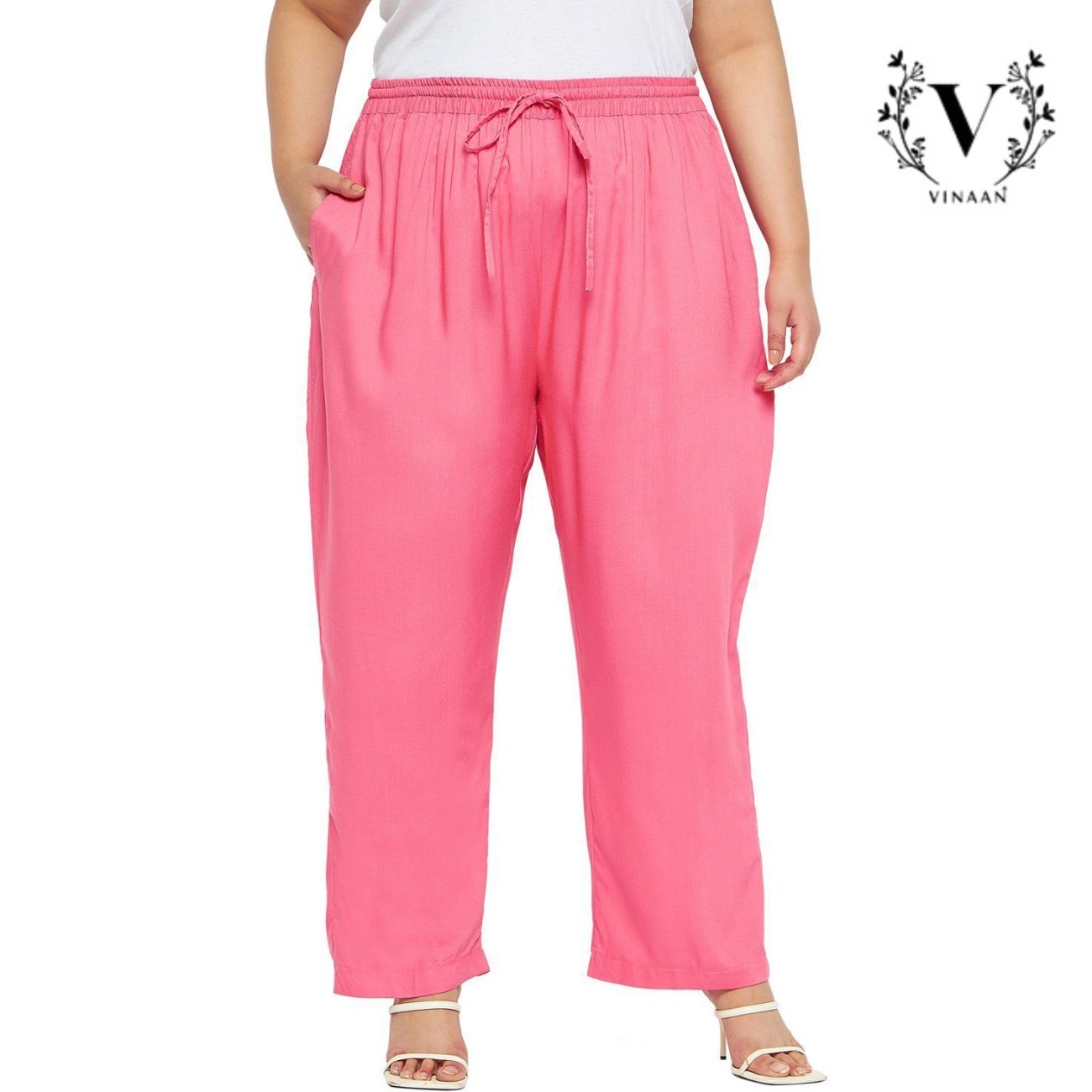 Flamingo Pink Palazzo