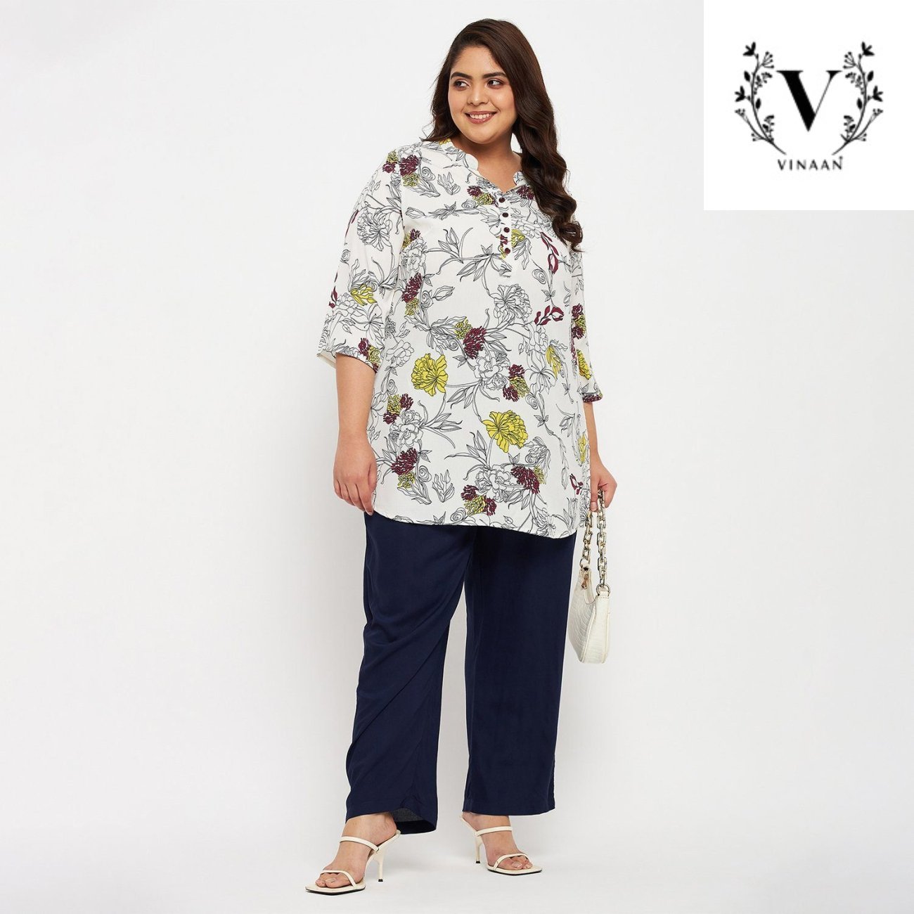 Navy Blue Palazzo - Image 3