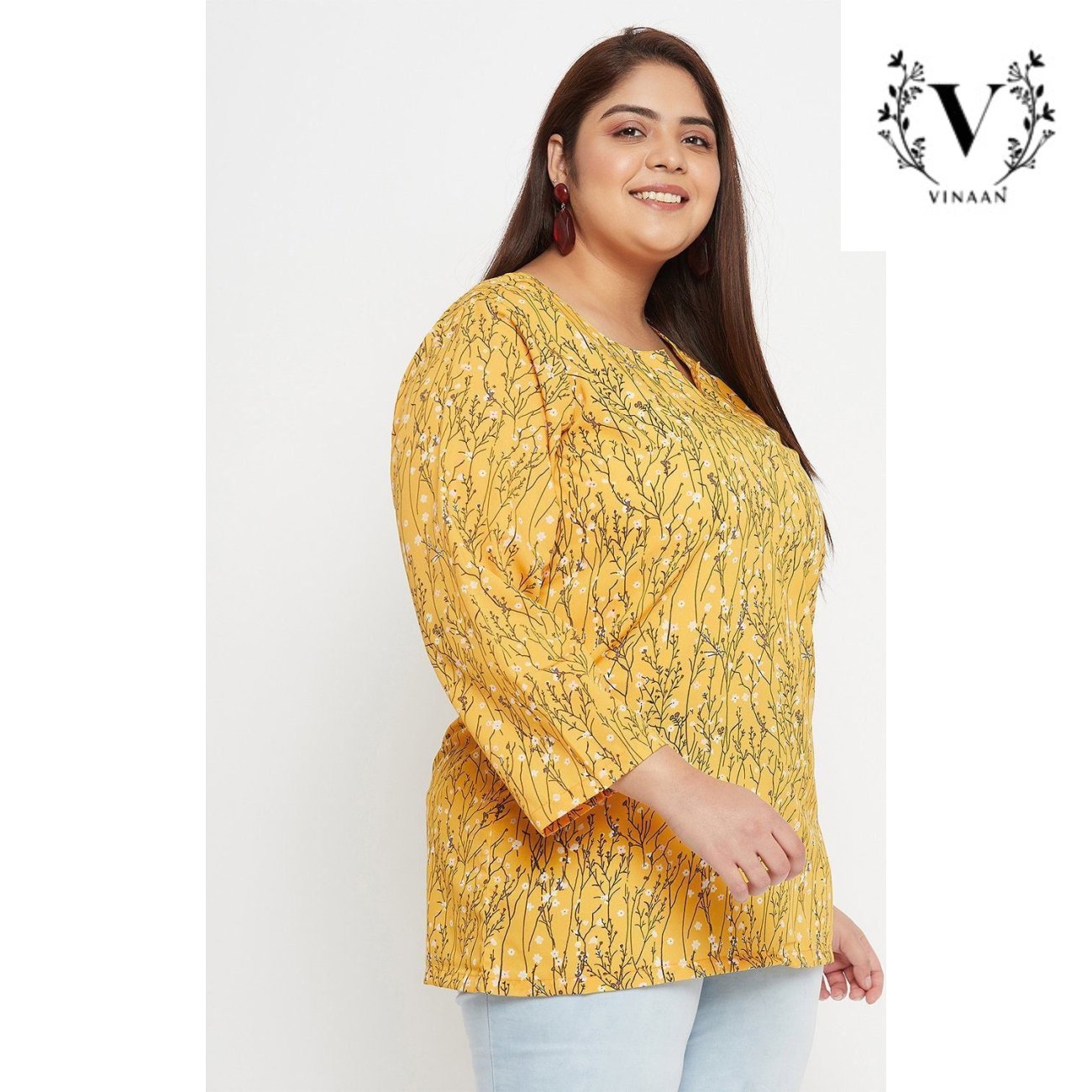 Yellow Blooming Top - Image 4