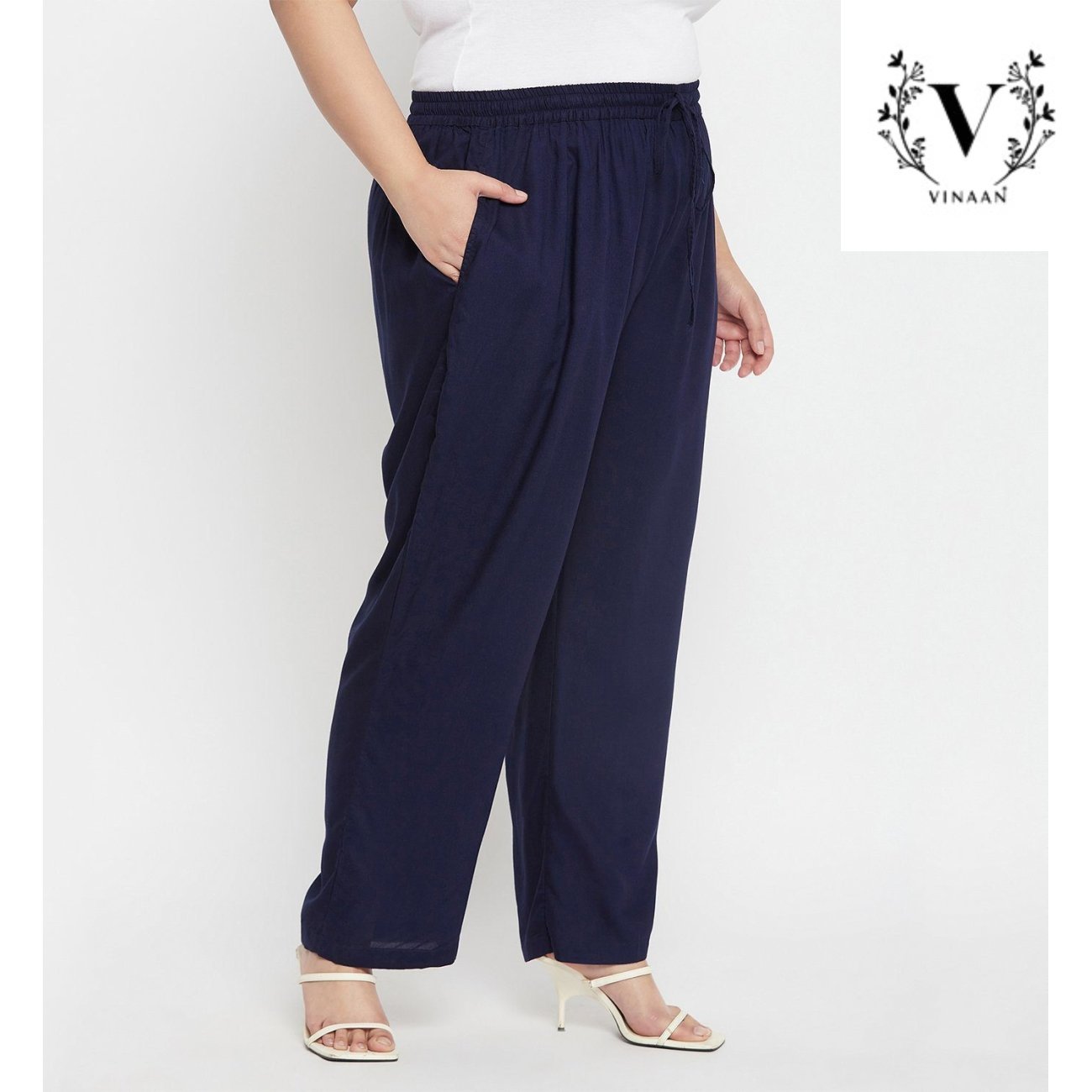 Navy Blue Palazzo - Image 5