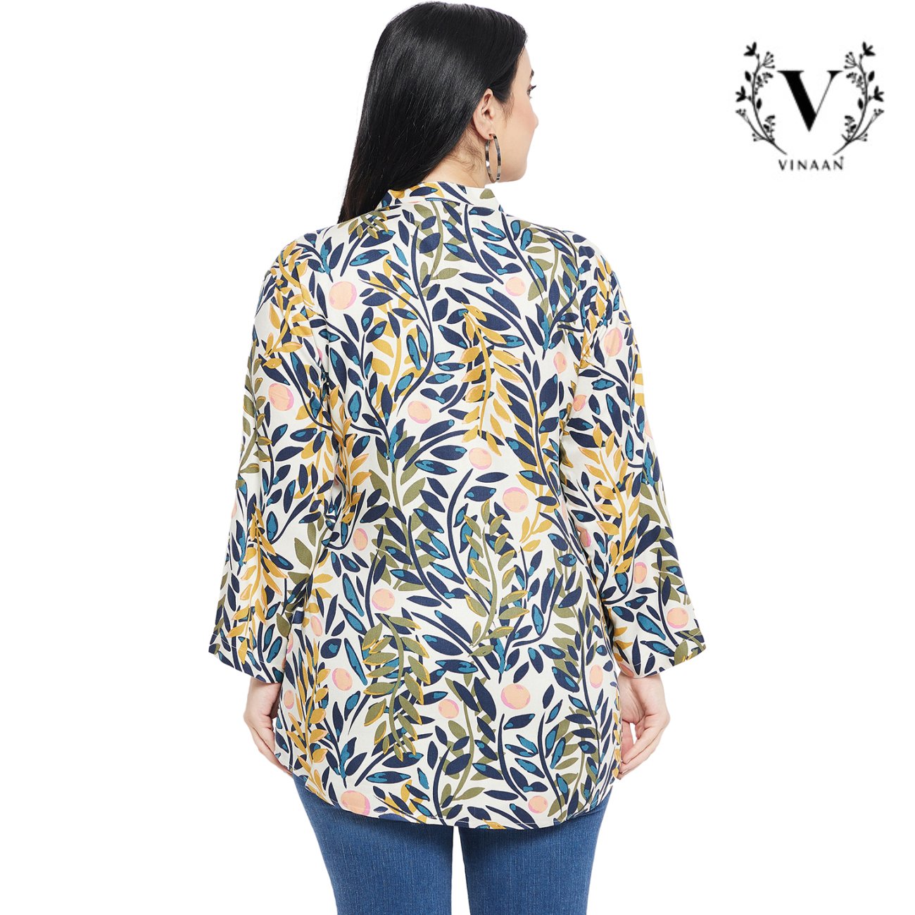 Multicolor floral print top - Image 4