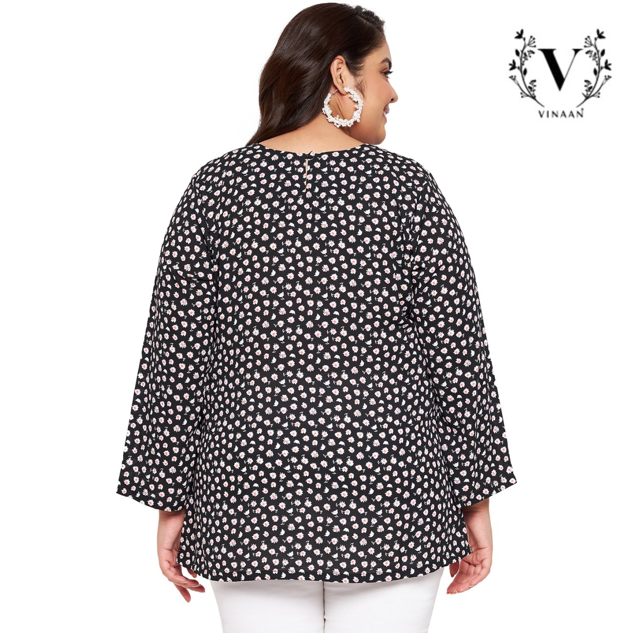 Essential Blooming Black Top - Image 6