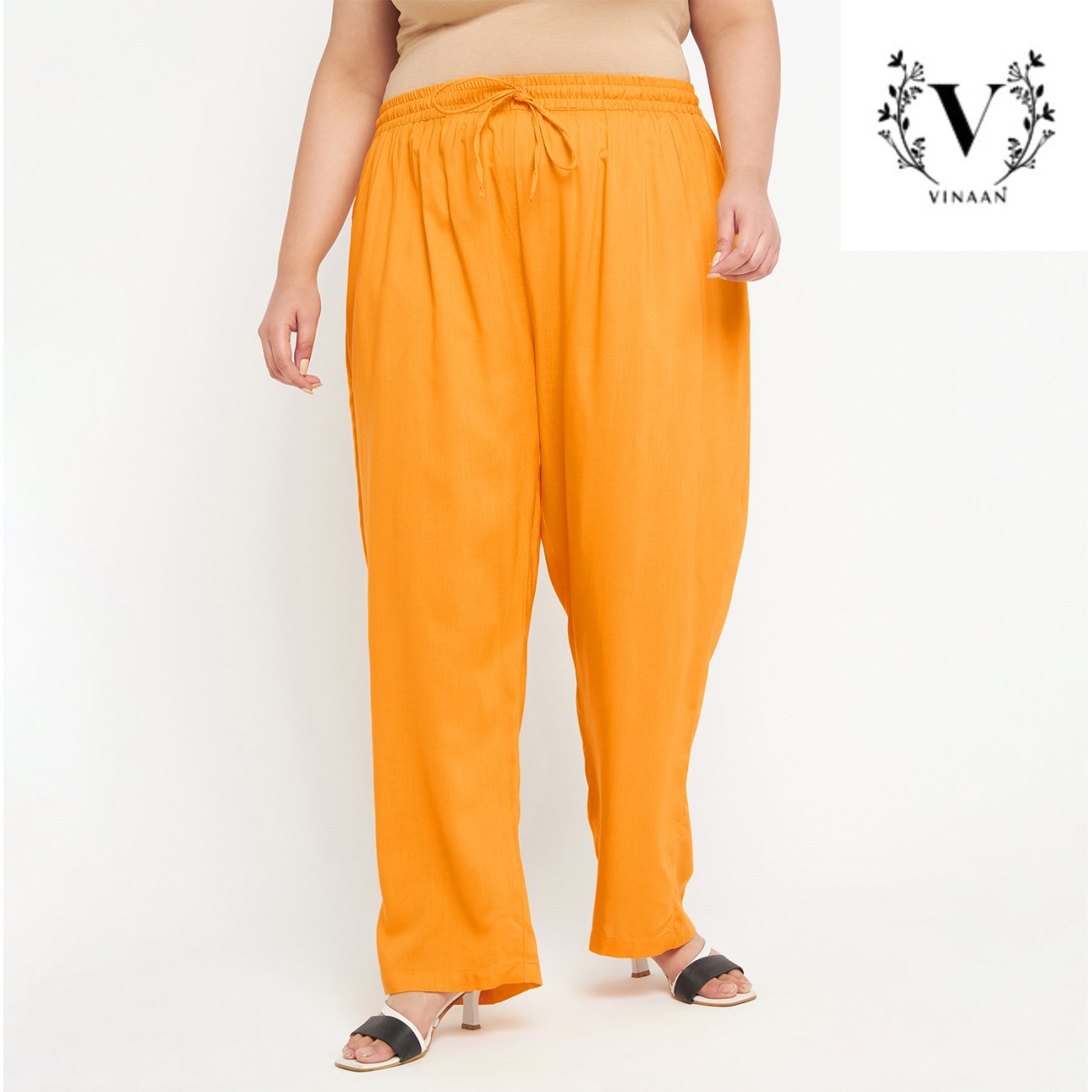 Golden Yellow Pleated Co-ord Set - Image 6