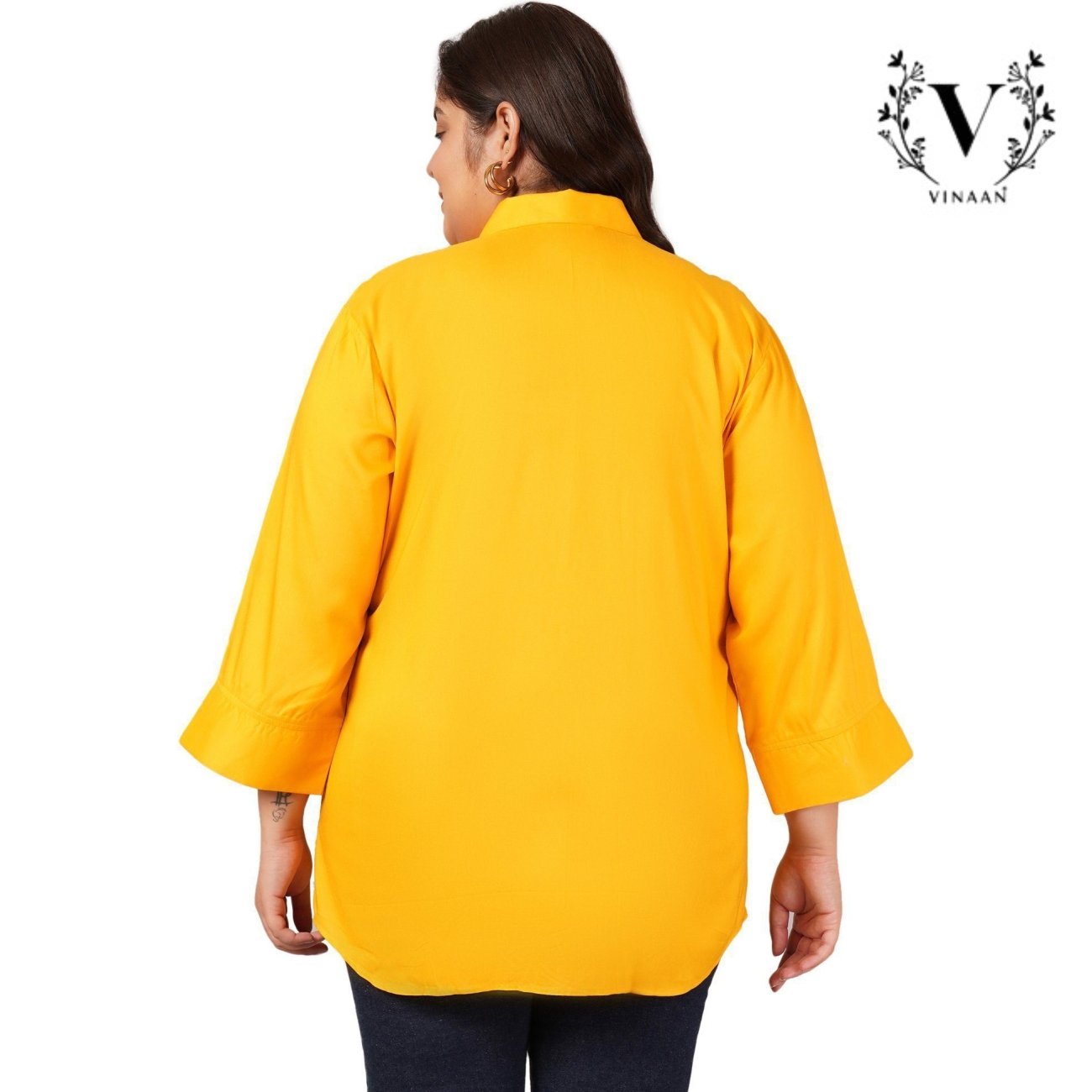 Golden Yellow Shirt - Image 2
