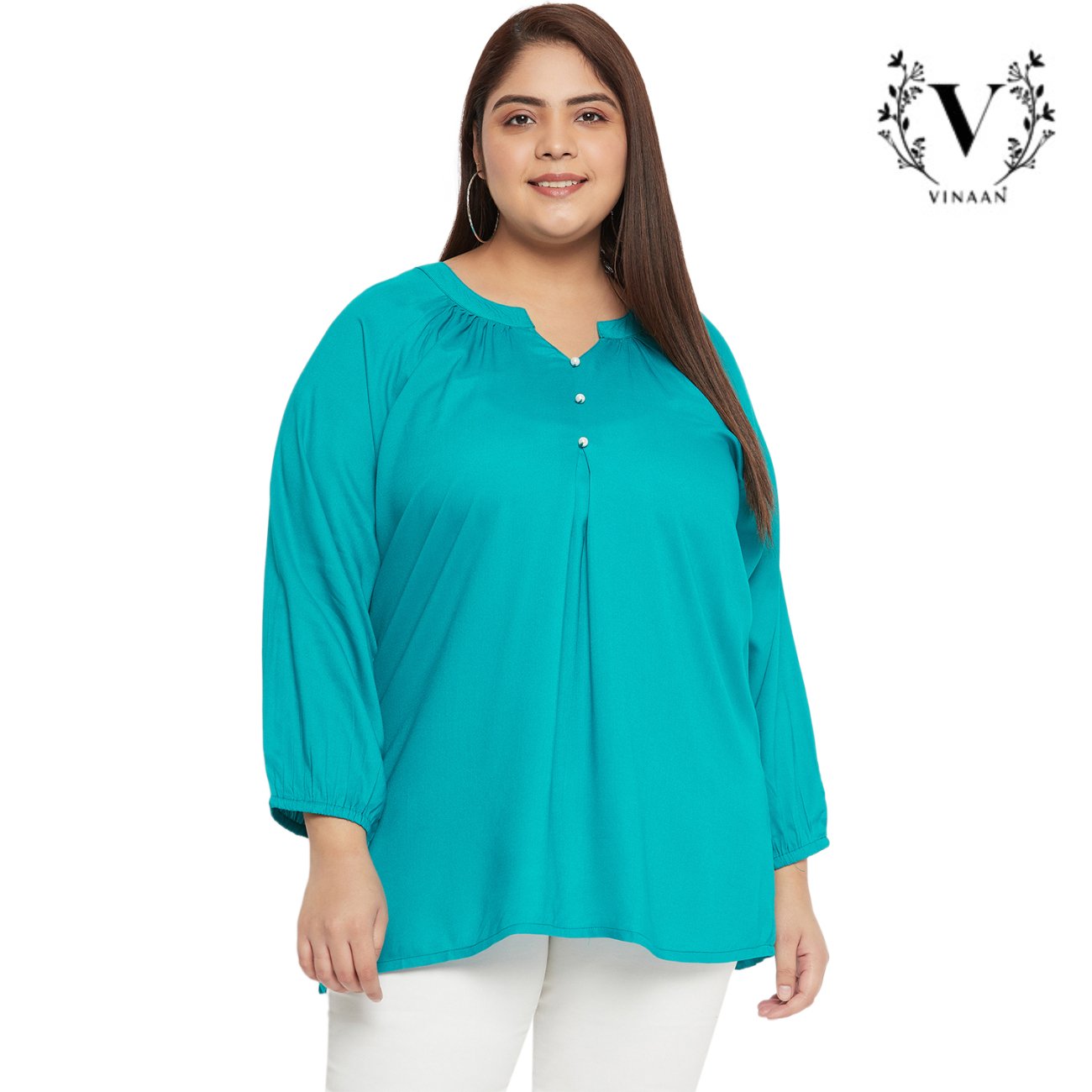 Teal Pearl top