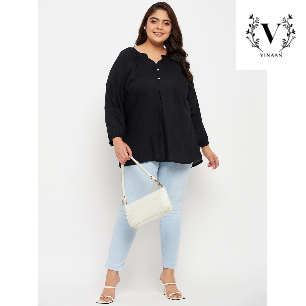 Black pearl top - Image 2