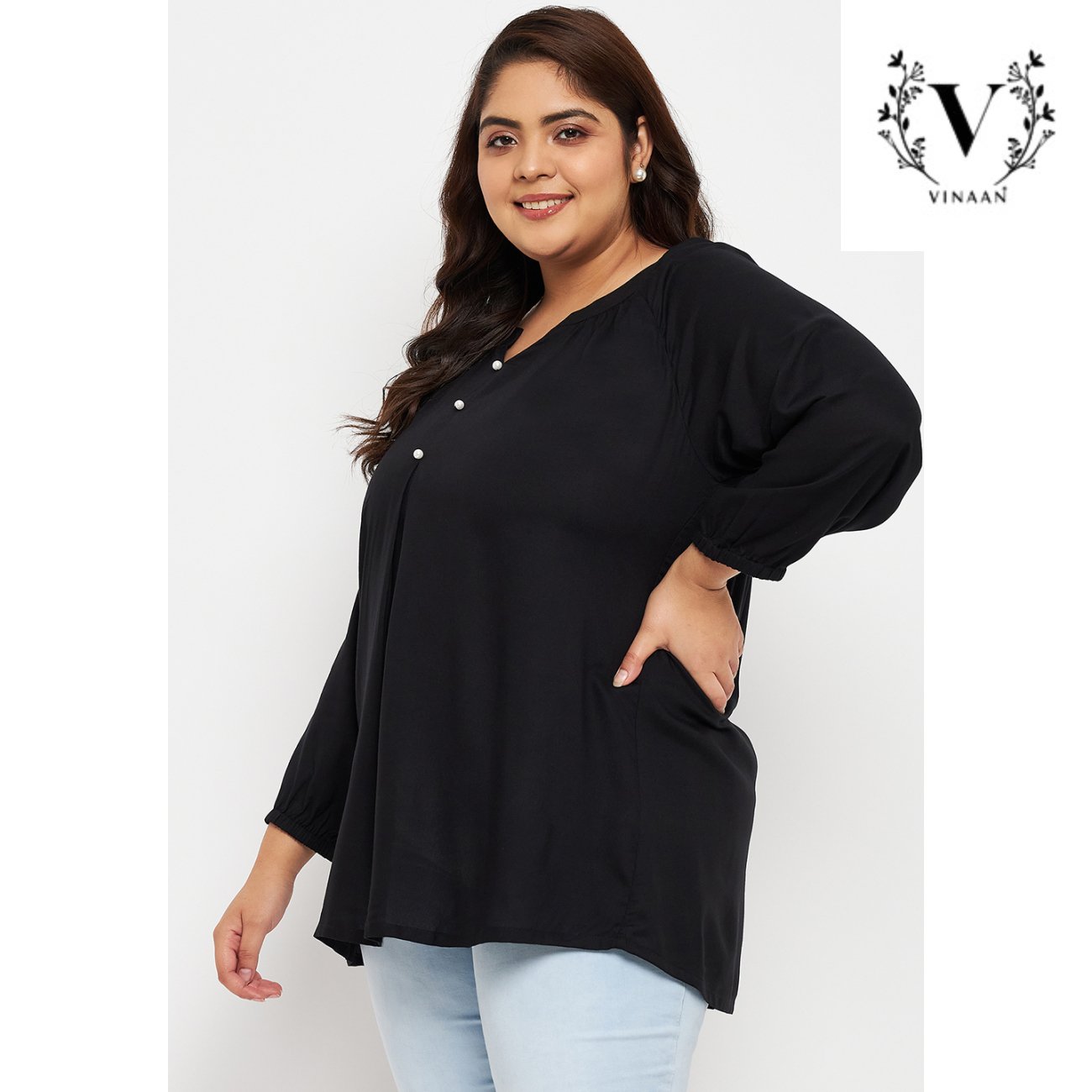 Black pearl top - Image 3