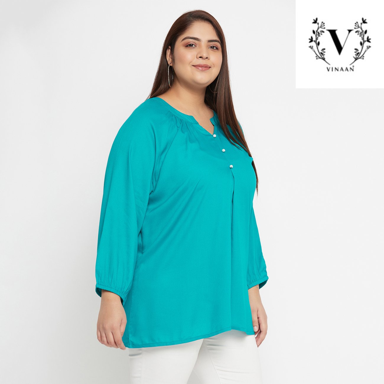 Teal Pearl top - Image 2