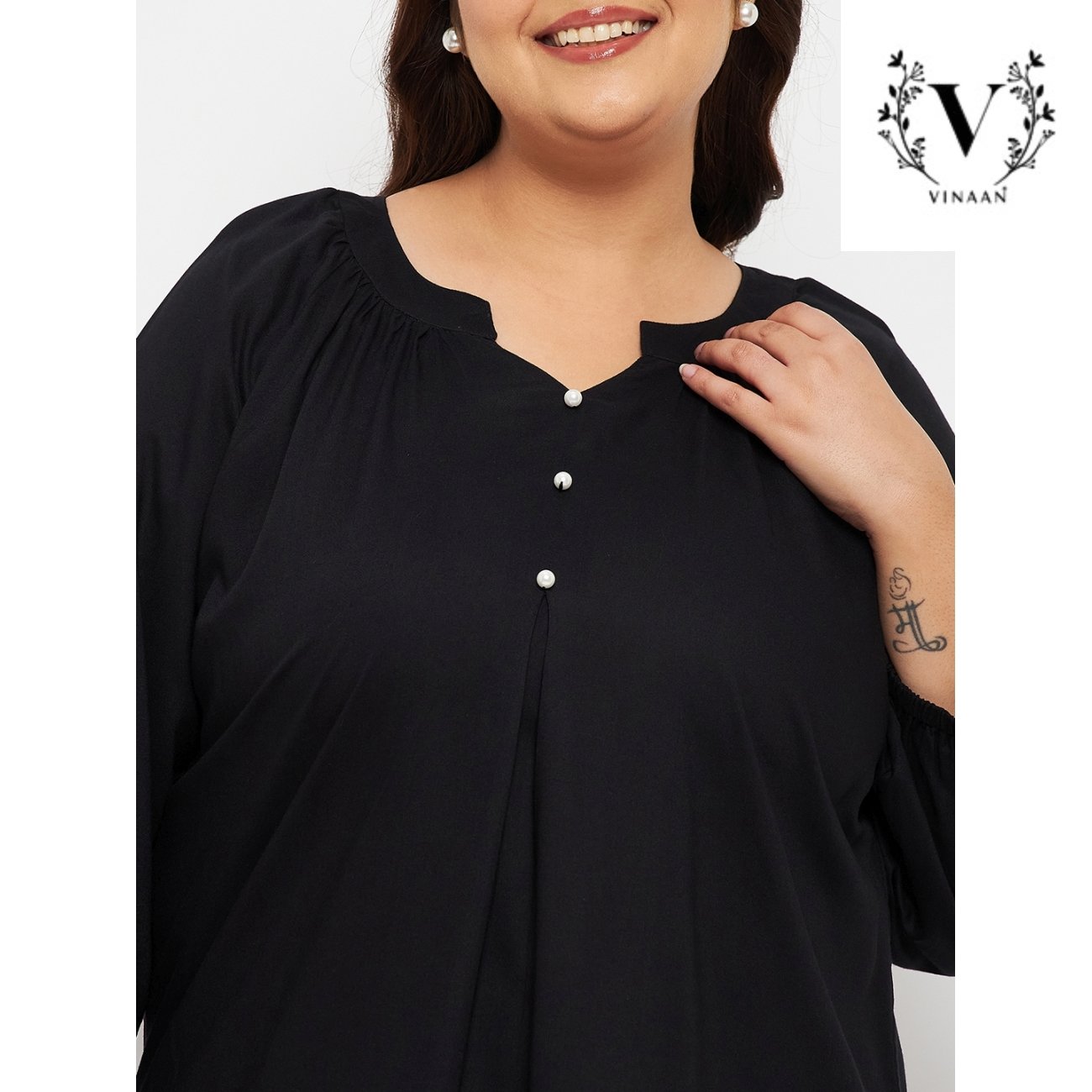 Black pearl top - Image 6